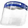 KCL Face Shield Visor Face Shield Mask Eyes Nose Full Frontal Protection (20PC) Safety Visor (Size - Free Size)