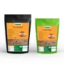 Ananda Organo Raw Flax Seed | Pure And Natural No Additives Preservative Organic Flax Seed 250 GM And 500Gm Combo pack