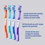 aquawhite® STARCOP Toothbrush Central Cup shaped Bristles (Buy 3 Get 1 Free), 3 image