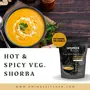 Amima's Kitchen Hot & Spicy Veg. Shorba Jain Soup (No Onion No Garlic) - 100 Grams [Serves 10] | Instant Soup Mix Powder | Ready To Cook | No Artificial Flavour & Colour | Gluten Free | Non GMO | Healthy Soup, 3 image
