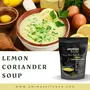 Amima's Kitchen Lemon Coriander Soup  100 Grams [Serves 10] | Instant Soup Mix Powder | Ready To Cook | No Artificial Flavour & Colour | Gluten Free | Non GMO | Healthy Soup, 3 image