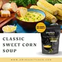Amima's Kitchen Classic Sweet Corn Jain Soup (No Onion No Garlic) - 100 Grams [Serves 10] | Instant Soup Mix Powder | Ready To Cook | No Artificial Flavour & Colour | Gluten Free | Non GMO | Healthy Soup, 3 image