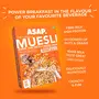ASAP Wholegrain High Protein Breakfast Muesli flavour of Dark Chocolate - 80% Almonds Raisins & 5 Toasted Grains with Nuts¦, 3 image