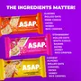 ASAP Energy Bars - 18 Bars Healthy Granola Bars (Dark Choco Almond Fruits & White Choco Cashew Caramel) - Chewy Snack Bars (35 g Each), 3 image