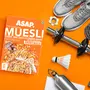 ASAP Wholegrain High Protein Breakfast Muesli flavour of Dark Chocolate - 80% Almonds Raisins & 5 Toasted Grains with Nuts¦, 7 image