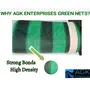 AGK Enterprises Green Shade Net for Garden/Balcony with Niwar 90-95% HIGH Density (10 X 8 FT Green), 4 image