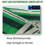 AGK Enterprises Green Shade Net for Garden/Balcony with Niwar 90-95% HIGH Density (10 X 8 FT Green), 2 image