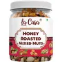 La Casa Honey Roasted Mixed | Mixed Dry Fruits | Almonds Hazelnuts Apricots Walnuts Cashews Pistachios & Raisins | 200g |