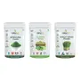 B Naturall Immunity Booster Pack of 3 Spirulina Powder Alfalfa Powder & Barley Grass Powder For Health Care (200 GM Each) = 600 GM By B Naturall