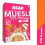 ASAP Wholegrain Muesli Fruitz| High Protein Breakfast Muesli with 83% Strawberry Raisins Dried Papaya Apple & 5 Toasted Grains | Healthy Multigrain Muesli| Omega-3 & Fibre rich (420 g Box), 2 image