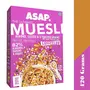 ASAP Wholegrain Muesli Coffeeluv| High Protein Breakfast Muesli with 82% Almonds Raisins 5 Toasted Grains & Coffee | Healthy Multigrain Muesli with Nuts|Omega-3 & Fibre rich (420 g Box), 2 image