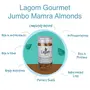 Lagom Gourmet Jumbo Mamra Almonds (Mamra Giri) 500g | All Natural | No Preservatives | No Additives | Gluten Free | Vegan | Non GMO | Nuts | Dry Fruits, 4 image