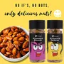 Hometail 100% Natural Oven Roasted Premium California Almonds / Badam Barbeque Flavoured Oil Free Dry Fruit Nuts Lab Certified (Barbeque 250 Gm), 7 image