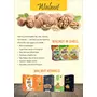 KINGUNCLE Uncle's Daily Kneeds Dry Fruits Combo Pack - 1 g (California Almonds Plain 250g California Walnuts ernels 250g Dried Apricots 250g Green Raisins 250g), 2 image