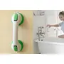 Emndr Bathroom Grab Bar Strong Suction Shower Handle & Bathroom Balance Bar Anti-Slipping Suction Cup Support Assist Handle Grip Hand Rail Helping Tool Wall Mount, 2 image