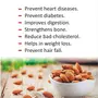D'nature Fresh Raw California Almonds 250 g, 4 image