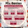 Nutty Gritties Mix Berries - Dried Cranberries Blueberries Strawberries Black Currants - Healthy Snack for kids and adults - 200g ( Pack of 2 ), 4 image