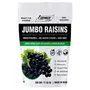 Essence Nutrition Jumbo Black Raisins (500 Grams) - Unsulphured Unsweetened Seedless Grown in India