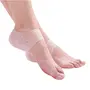 Vaquita - Gel Heel Socks for Heel Swelling Pain Relief Dry Hard Cracked Heel Repair Cream Foot Care Ankle Support Gel Pad for Unisex Foot Support - Pack of 6