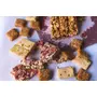 Golden Brittles Premium Chikki (Pack of 2 - 85g / 100g Each) with Crushed Peanuts Cashew Nuts and Rose Petals., 8 image