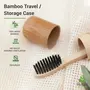 Rusabl Organic Bamboo Toothbrush with Bamboo Case for Kids Travel-Friendly Charcoal Activated Soft Bristles Biodegradable & Anti-Bacterial Eco-friendly & Natural (Pack of 1), 5 image