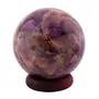Healing Crystals India 50-60mm Natural Gemstone Sphere Ball Aura Balancing Metaphysical Ball (50-60MM Amethyst), 6 image