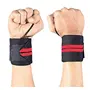 RELEENA Adjustable Wrist Wraps Support Band for Powerlifting Gym Weightlifting and Crossfit for Men and Women (1 Pair Multi Color), 2 image