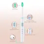 Sonic Electric Toothbrush for Adults Chirdren 2 Dupont Brush Heads 2 Modes 2-Minute Built-in Timer Recommended by Dentist Waterproof USB inductive Charging Toothbrush Box (229 White), 4 image