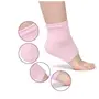 SkyWalker Silicone Gel Heel Socks for Dry Hard Cracked Heel Repair for Men and Women (Free Size Mix Colour 1 Pair), 6 image