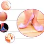 Pranav Sales Anti Crack Full Length Silicon Foot Protector Moisturizing Socks For Foot Care And Heel Cracks (Skin Color), 6 image