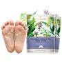 LuxaDerme Peeling and Exfoliating Foot Mask with Sea Kelp Thyme and Brassica Campestris 40ml - Pack of 2