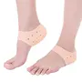 SCASTLE Silicone Heel Pad Socks for Pain Relief for women and Men (FREE SIZE 1-pair Heel Socks), 8 image