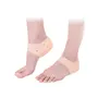 SCASTLE Silicone Heel Pad Socks for Pain Relief for women and Men (FREE SIZE 1-pair Heel Socks)