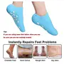 PARABRAHMA Spa Gel Socks for Women for Winter Care Full Heel/Feet Protector Silicone Ultra-Soft Socks with Moisturizing Natural Oil and Vitamin E - Helps Repair Dry Cracked Skin, 4 image