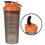 Fun Homes Protein Shaker - 800 ml for Whey Proteins and Preworkouts 100% Leak Proof (Orange) Standard, 5 image