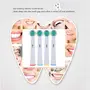 Ubervia Pack of 4/Lot Electric Toothbrush Heads Tooth Brush Replacement Teeth Brushes brushes Dental Head Suitable For Braun Vitality EB17-4, 5 image