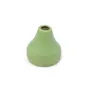 The Himalayan Goods Company Stoneware Ceramic Reed Vase Aroma Oil Diffuser 4 x 4 inches (Parrot Green), 2 image