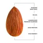 THE EDIBLES Roasted California Almonds 1kg | Lightly Salted Crunchy Dry Roasted Zero Oil Non Fried | Big Sized Almonds [Jar Pack], 3 image