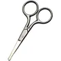 Professional Safety Grooming Scissors for Personal Care Facial Hair Removal and Ear Nose Eyebrow Trimming Stainless Steel Fine Straight Tip Scissors Men, 3 image