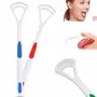 Plastic tongue cleaner for new generation pack of 2, 6 image