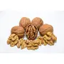 Nuttizz California Jumbo Walnuts Inshell 500 GMS (Akhrot ) + California Almonds 500 gm, 7 image