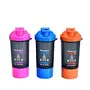 SOLEIL Bold Gym Shaker Bottle 800ml Shaker Bottles for Protein Shake 100% Leakproof Guarantee Protein Shaker/Sipper Bottle Ideal for Protein Pre Workout and BCAAs & Water BPA Free Material, 2 image