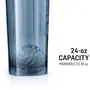 Blender Bottle Pro Series Shaker Bottle (24-Ounce_Pebble Grey), 2 image
