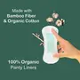 Silfyme 100% Organic Panty Liners ( Pack of 40 ) | Bamboo & Organic Cotton Made Panty Liners, 4 image