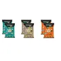 Naughtty Tongue Cream Cheese Salt & Butter Chilly Tomato Popcorn (Pack of 6) Each Contains 24 Grams