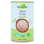 Vedanta Organic Flax Seeds 100g | Fibre and Omega-3 Rich Superfood