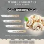 Sainik Dry Fruit Mall Premium Whole Cashewnut / Kaju Sabit 400 Grams, 5 image