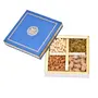 Pride Store Diwali Dry Fruits Gift Pack 300gm Cashew Almond Raisins and Dates | Gift Pack For Family Friends Corporate Office Gifts Combo (Blue - Cashew Almond Raisins and Dates), 2 image