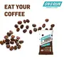 ON THE RUN Healthy Coffee Bites (Pack of 15 x 10 g Each) with Robusta coffee bean extract Hazelnuts and Almonds. Vegan small bite, 4 image