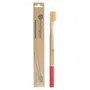 Now Organic Premium multicolour Natural Bamboo Toothbrush with Sensitive Gentle Soft Bristles Adult Pack of (4), 6 image